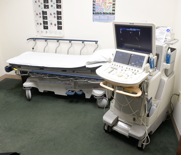 Ultrasound Department at Cardiology Associates of Altoona